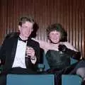 Kicking back in the top of the stalls, Uni: PPSU May Ball, The Guildhall, Plymouth - 4th May 1987