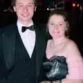 More students pose for a photo, Uni: PPSU May Ball, The Guildhall, Plymouth - 4th May 1987