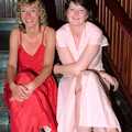 Sitting on the stairs, Uni: PPSU May Ball, The Guildhall, Plymouth - 4th May 1987