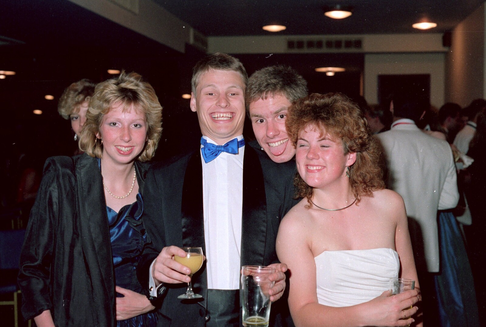 A detatched head joins in from Uni: PPSU May Ball, The Guildhall, Plymouth - 4th May 1987