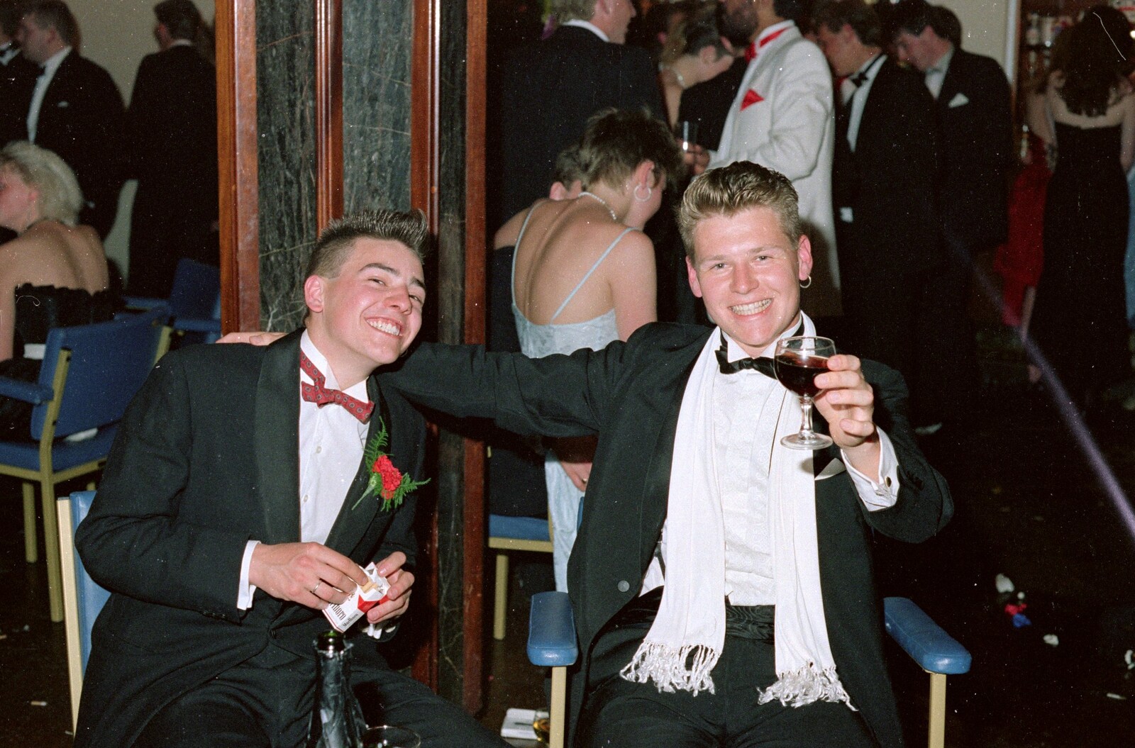 Marlboro and red wine from Uni: PPSU May Ball, The Guildhall, Plymouth - 4th May 1987