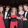 A nice 80s group photo, Uni: PPSU May Ball, The Guildhall, Plymouth - 4th May 1987