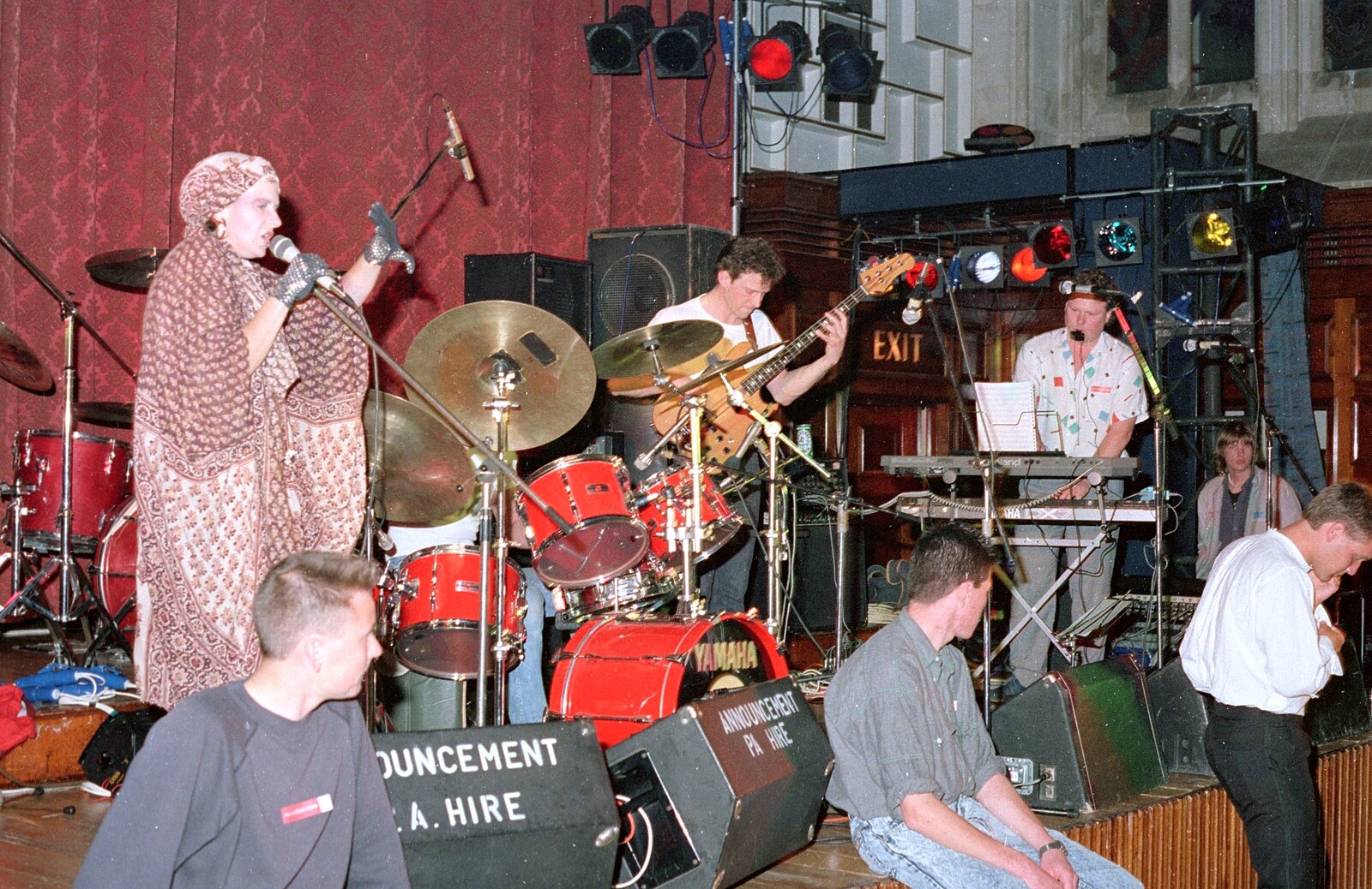 A support band from Uni: PPSU May Ball, The Guildhall, Plymouth - 4th May 1987