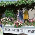 A float of flowers, Chantal and Andy's Wedding, and the Lord Mayor's Parade, Plymouth - 20th May 1987