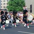 The Plymouth Pipes and Drums band, Chantal and Andy's Wedding, and the Lord Mayor's Parade, Plymouth - 20th May 1987