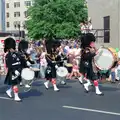 The Plymouth Pipes and Drums band, Chantal and Andy's Wedding, and the Lord Mayor's Parade, Plymouth - 20th May 1987