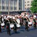 The Royal Marines band, Chantal and Andy's Wedding, and the Lord Mayor's Parade, Plymouth - 20th May 1987