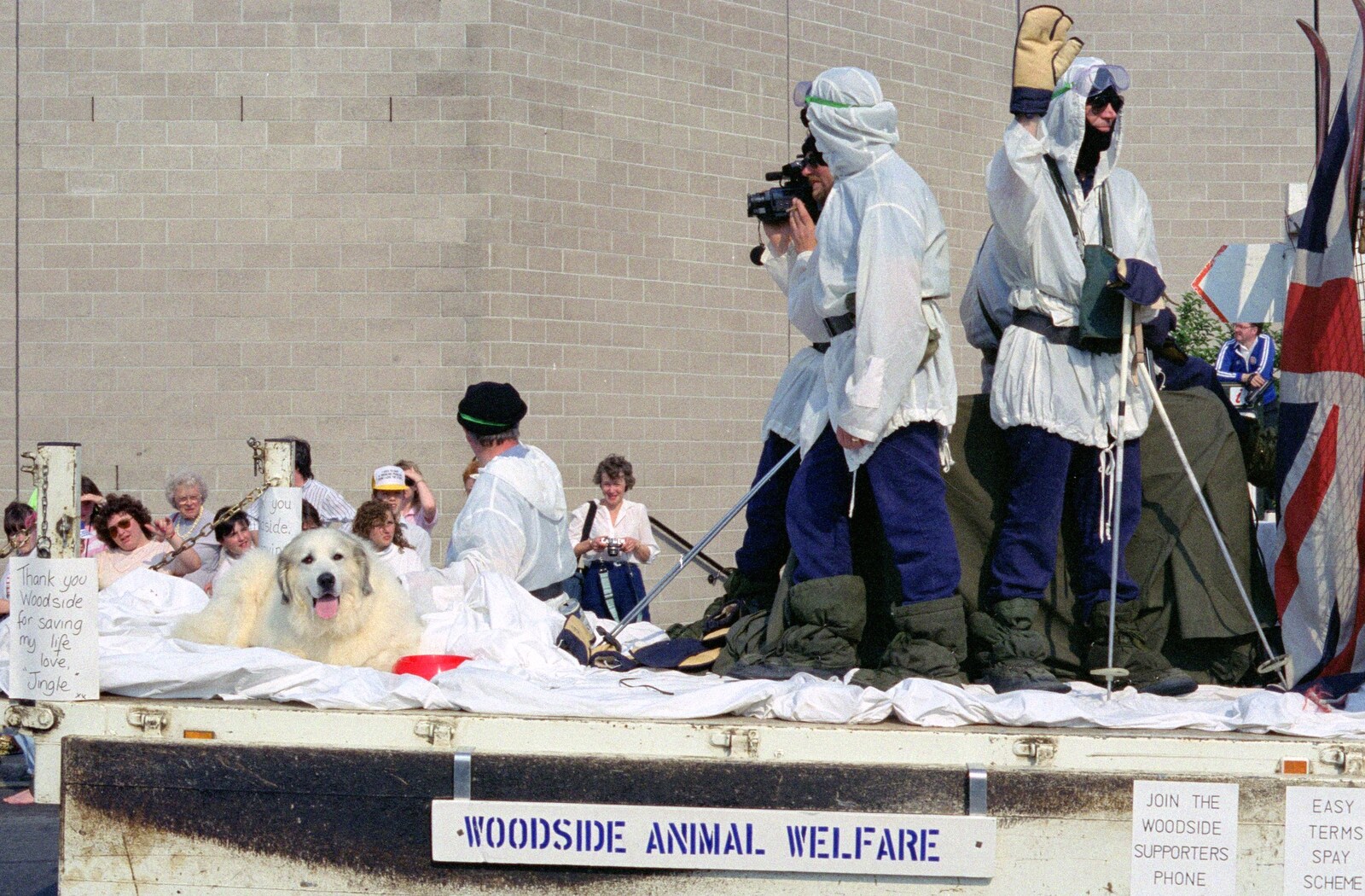 Woodside Animal Welfare from Chantal and Andy's Wedding, and the Lord Mayor's Parade, Plymouth - 20th May 1987
