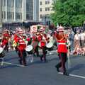 Another military band, Chantal and Andy's Wedding, and the Lord Mayor's Parade, Plymouth - 20th May 1987