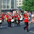 Another military band, Chantal and Andy's Wedding, and the Lord Mayor's Parade, Plymouth - 20th May 1987