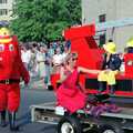 The Fire Service 'Wellephant', Chantal and Andy's Wedding, and the Lord Mayor's Parade, Plymouth - 20th May 1987