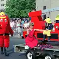 The Fire Service 'Wellephant', Chantal and Andy's Wedding, and the Lord Mayor's Parade, Plymouth - 20th May 1987