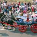 A Rumbelows cart and heavy horses, Chantal and Andy's Wedding, and the Lord Mayor's Parade, Plymouth - 20th May 1987