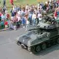 A Scorpion tank does Derry's Cross, Chantal and Andy's Wedding, and the Lord Mayor's Parade, Plymouth - 20th May 1987