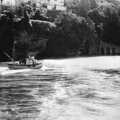 A fisihing boat on the river at Polperro, Uni: The Last Day of Term, Plymouth Polytechnic, Devon - 2nd June 1987