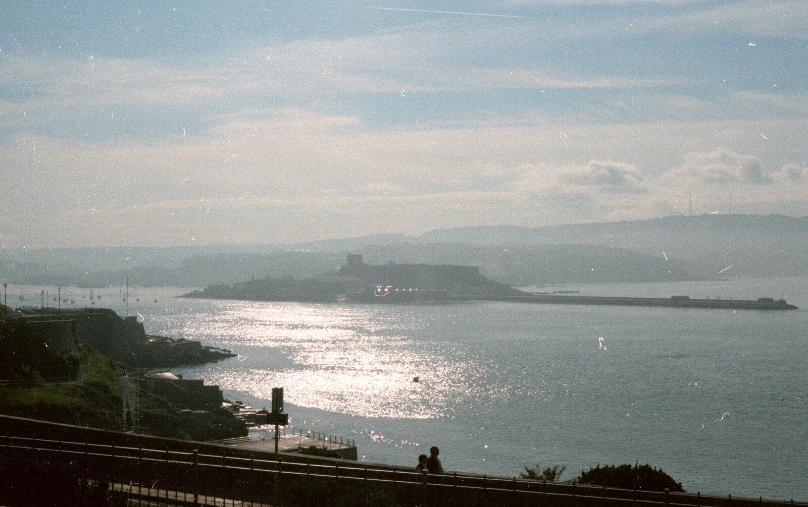 Mountbatten Point at The Sound from Uni: A Neath Road Summer, St. Jude's, Plymouth - 18th August 1987