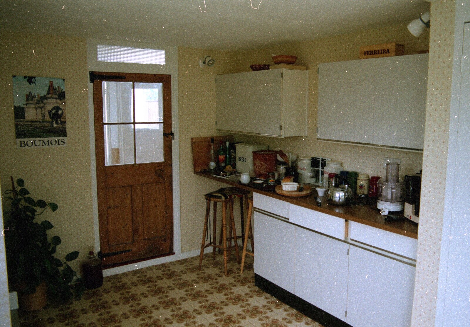 Bracken Way kitchen from A Trip to Bracken Way, Walkford, Dorset - 8th September 1987