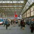 A Class 438 4TC train has come in on Platform 2, From Waterloo Station to Great Yarmouth, London and Norfolk - 20th September 1987