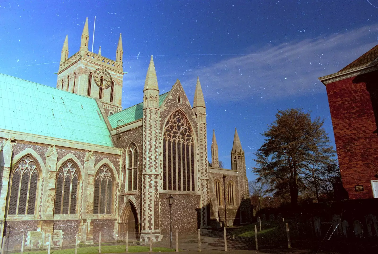 Great Yarmouth Minster, from From Waterloo Station to Great Yarmouth, London and Norfolk - 20th September 1987