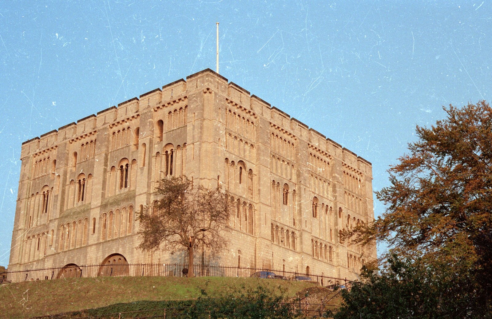 Norwich Castle from Sean Visits and a Trip to Costessey, Norwich, Norfolk - 14th October 1987