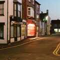 A warm glow spills out from a shop front, A Visit to Sheringham, North Norfolk - 20th November 1987