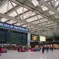 Glasgow's main railway station, Sandbach to Loch Lomond, Cheshire and Scotland - 10th December 1987