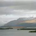 The snow covered mountains of Loch Lomond, Sandbach to Loch Lomond, Cheshire and Scotland - 10th December 1987