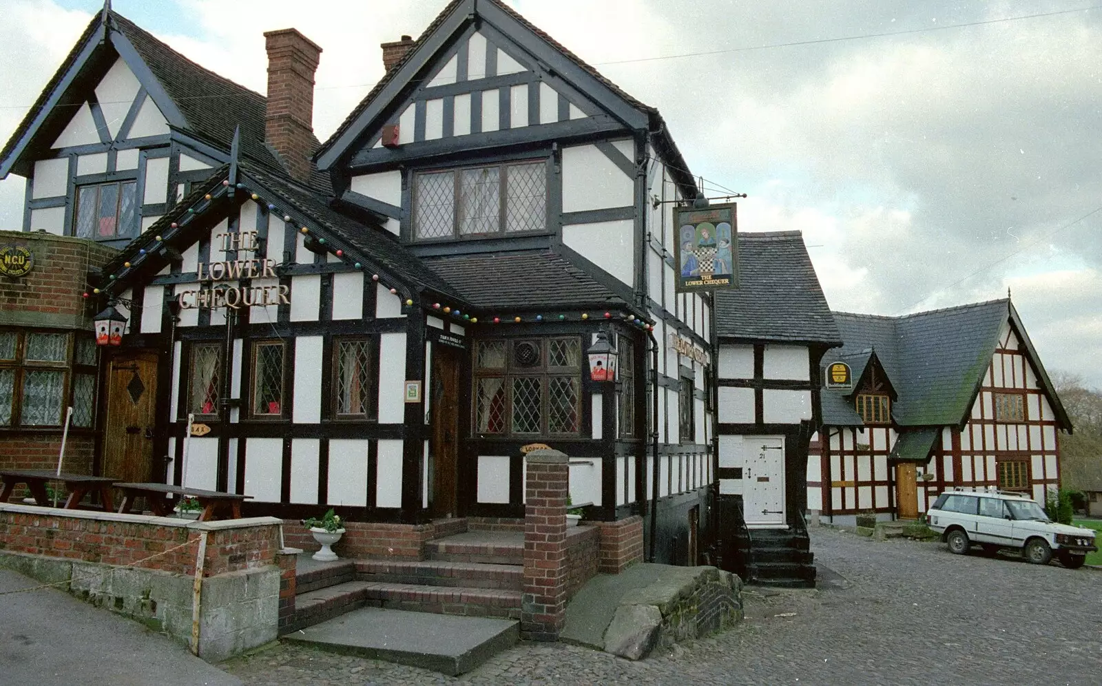 The Lower Chequer, Sandbach, from Sandbach to Loch Lomond, Cheshire and Scotland - 10th December 1987