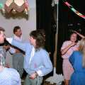 The lounge, full of party peple, A Valentine Street Christmas, Norwich, Norfolk - 17th December 1987
