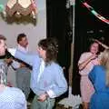 The lounge, full of party peple, A Valentine Street Christmas, Norwich, Norfolk - 17th December 1987