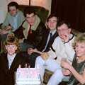 Hamish's cake, Hamish's 21st and Christmas, New Milton and Bransgore - 25th December 1987