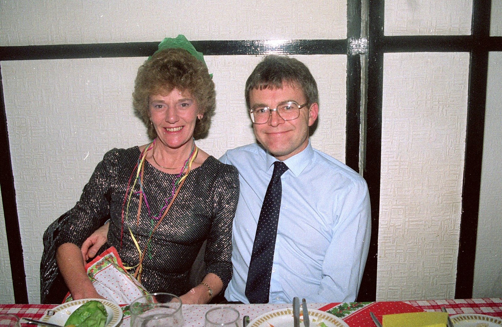 Hamish's parents from Hamish's 21st and Christmas, New Milton and Bransgore - 25th December 1987