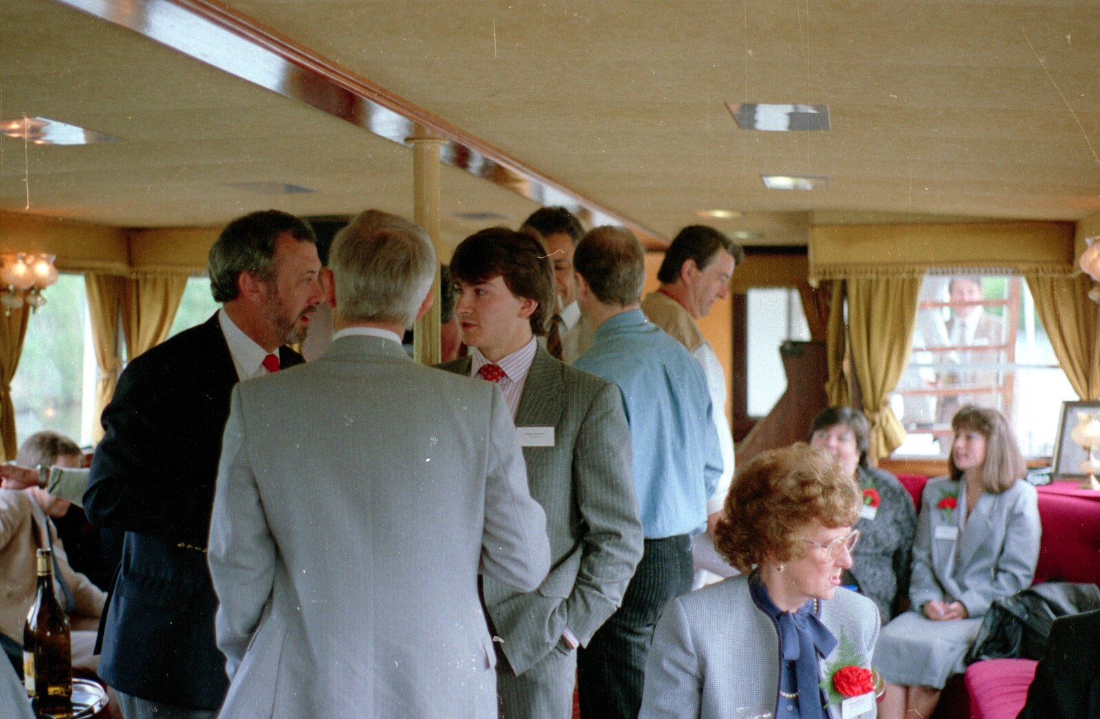 80s networking from A Soman-Wherry Press Boat Trip, Horning, The Broads, Norfolk - 8th May 1988