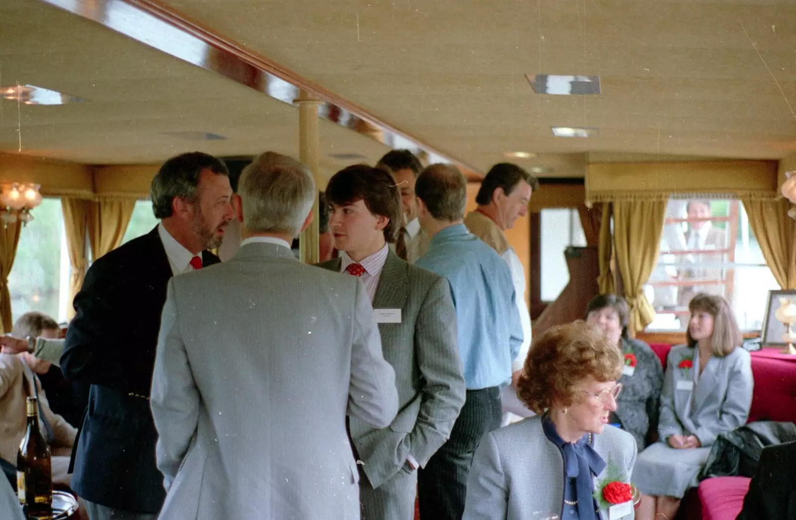 80s networking, from A Soman-Wherry Press Boat Trip, Horning, The Broads, Norfolk - 8th May 1988