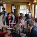 Guests below decks, A Soman-Wherry Press Boat Trip, Horning, The Broads, Norfolk - 8th May 1988