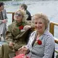 More schmoozing, A Soman-Wherry Press Boat Trip, Horning, The Broads, Norfolk - 8th May 1988