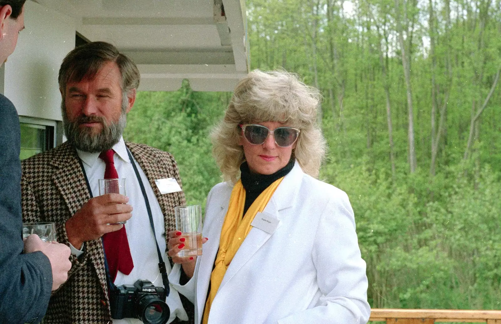 How stunningly 80s is this?, from A Soman-Wherry Press Boat Trip, Horning, The Broads, Norfolk - 8th May 1988