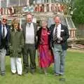 Bob Calton, Customer Liason (centre), A Soman-Wherry Press Boat Trip, Horning, The Broads, Norfolk - 8th May 1988