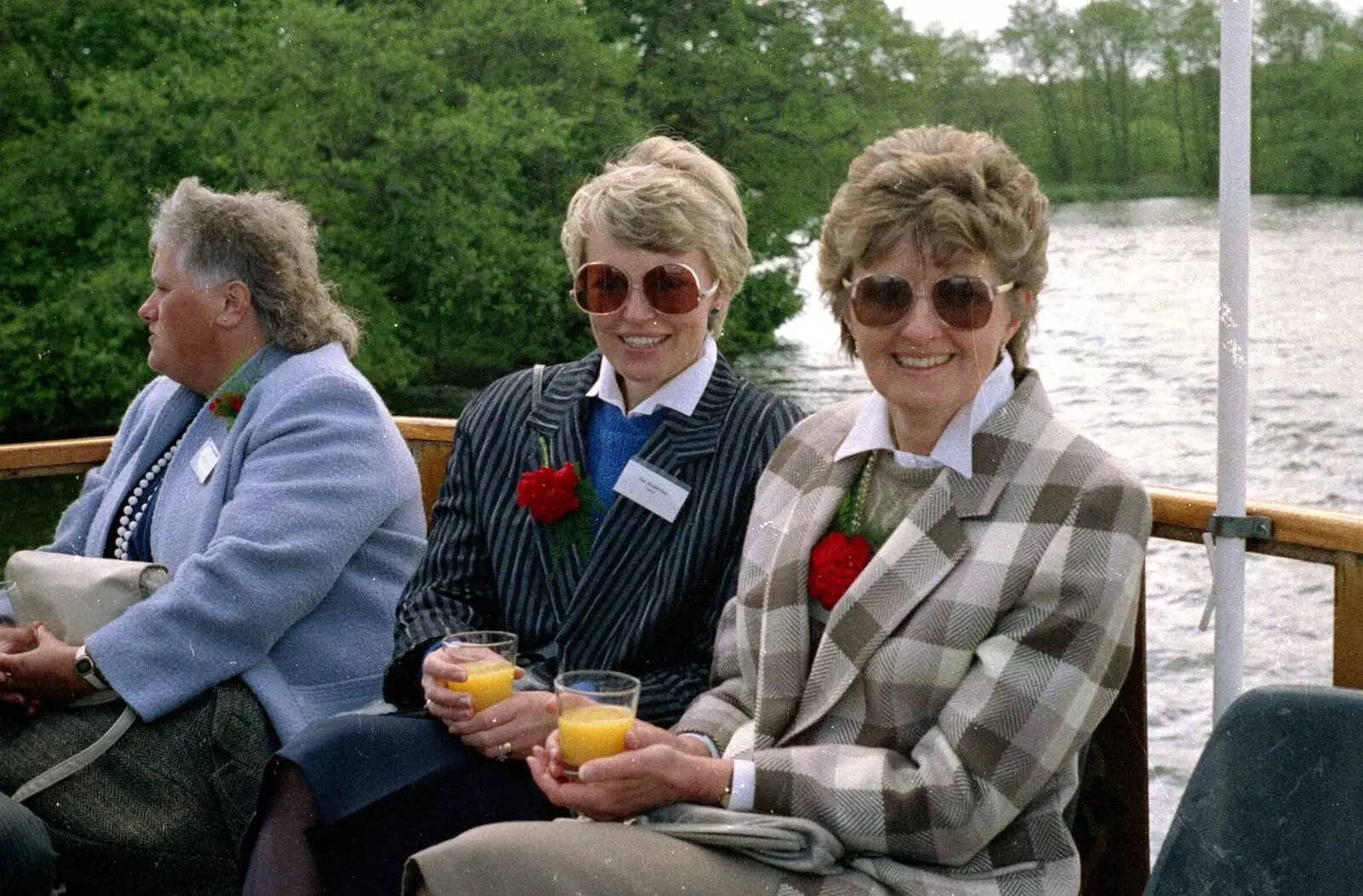 The EMAP massive, from A Soman-Wherry Press Boat Trip, Horning, The Broads, Norfolk - 8th May 1988