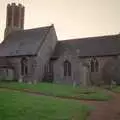 The church of St. Peter in Brampton, Norfolk, Sewell's Cottage Garden Telly, Red House, Norfolk - 14th May 1988