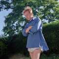 Martin stands about, Sewell's Cottage Garden Telly, Red House, Norfolk - 14th May 1988