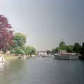 On the river Yare, The Plymouth Gang Visits Nosher in the Sticks, Red House, Buxton, Norfolk - 20th May 1988