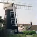 Another broads windpump, The Plymouth Gang Visits Nosher in the Sticks, Red House, Buxton, Norfolk - 20th May 1988