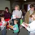 Some free samples are handed out, Somans: A Winner's Tour of the Factory, Norwich - 10th June 1988