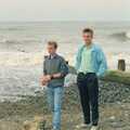 A Trip to the Beach, Cromer, Norfolk - 6th July 1988, Nosher looks over