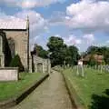 The graveyard of St. Michael, Soman-Wherry and a Drumkit, Norwich and Red House, Norfolk - 22nd July 1988