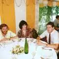 More wedding guests, Mother and Mike's Wedding Reception, Bransgore, Dorset - 20th August 1988