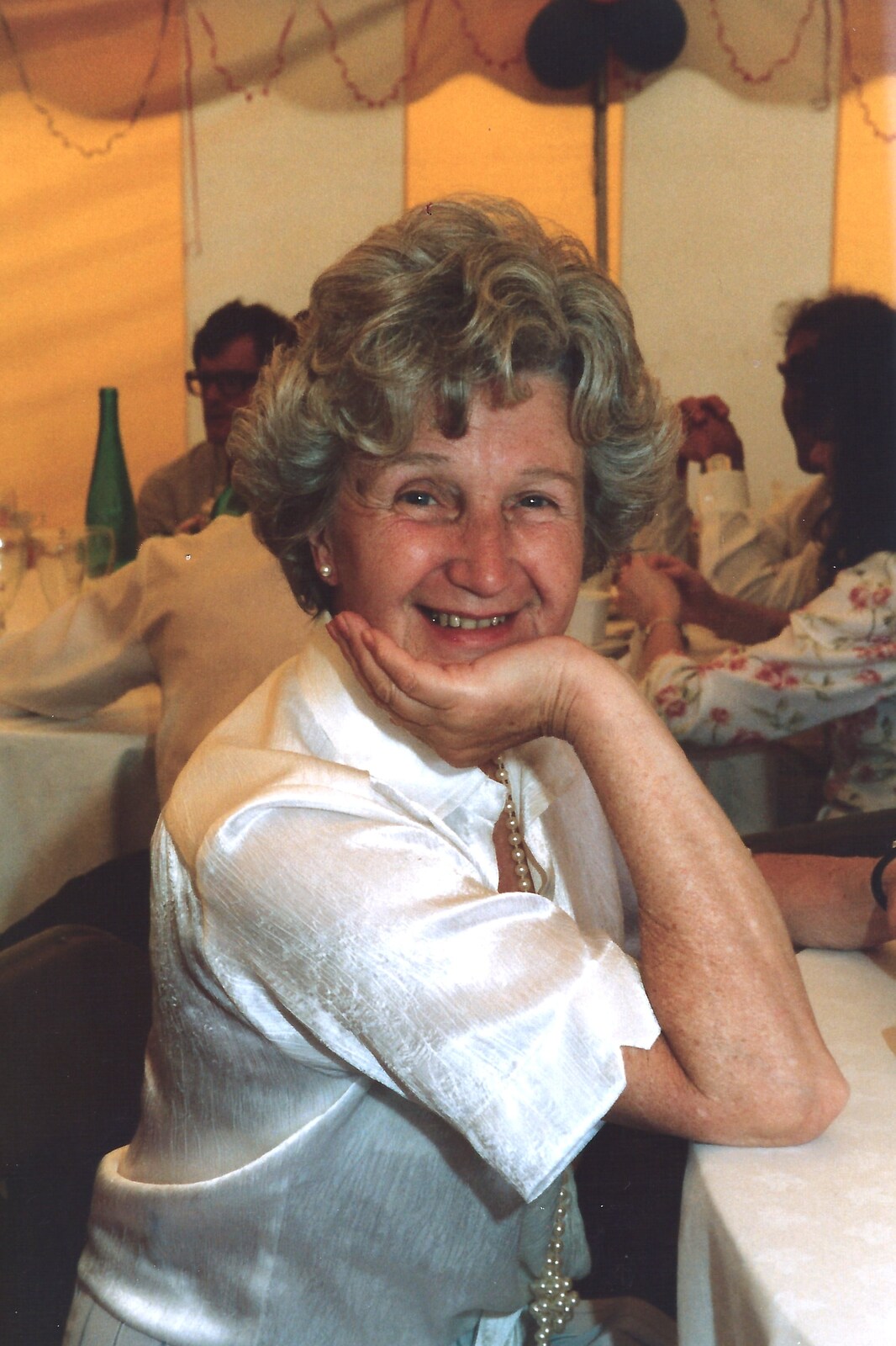 Grandmother from Mother and Mike's Wedding Reception, Bransgore, Dorset - 20th August 1988