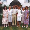 Mike's family, Mother and Mike's Wedding Reception, Bransgore, Dorset - 20th August 1988