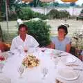 Wedding guests, Mother and Mike's Wedding Reception, Bransgore, Dorset - 20th August 1988